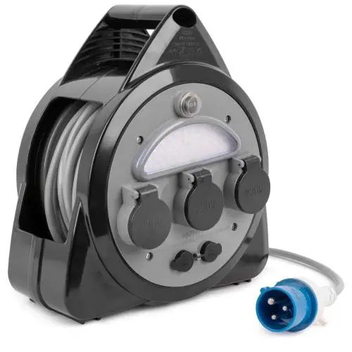 CAVO RETE 230V 15MT CON AVVOLGITORE ONBOARD 0301069N Esclusivo