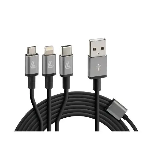 Popolare CAVO RICARICA CON 3 CONNETTORI