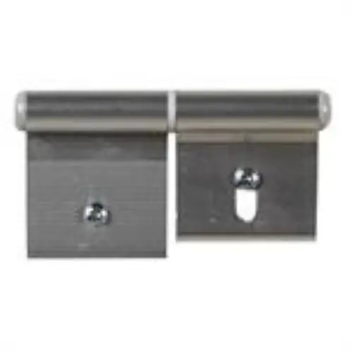 Ultima Occasione CERNIERA PER PORTE E PORTELLI 4+4CM COLOR ALLUMINIO