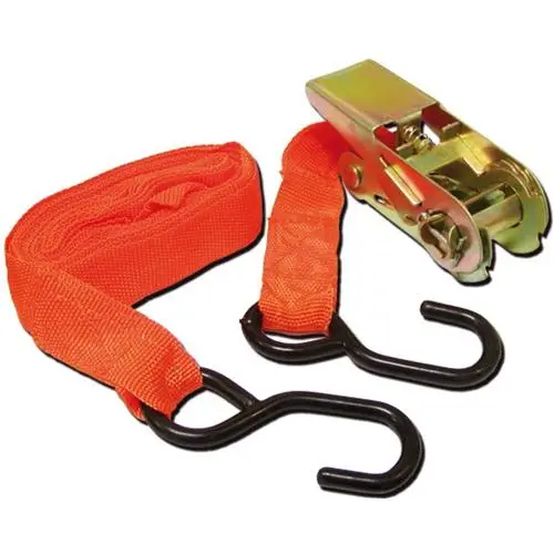 CINGHIA CON GANCI E CRICCHETTO 450X3CM Spedizione Espresso