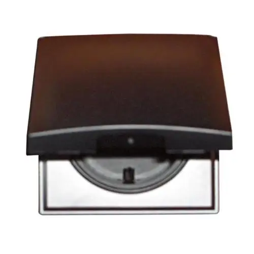 CORNICE UN MODULO CON COPERCHIO ANTRACITE BERKER Acquista Ora