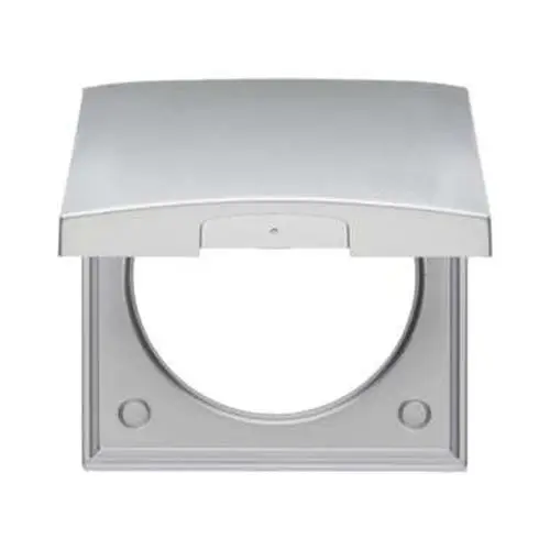 CORNICE UN MODULO CON COPERCHIO CROMO BERKER Ultima Occasione