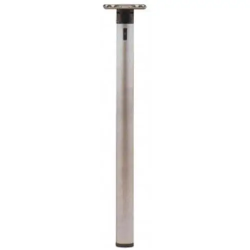 GAMBA PER TAVOLO PIEGHEVOLE TUBO OVALE 50X25MM 675MM GRIGIO Scelto Dai Clienti