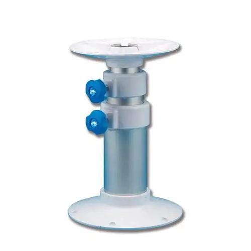 Promozione GAMBA PER TAVOLO TRITELESCOPICA BASE BIANCA