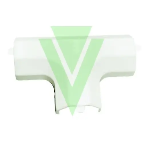 GIUNZIONE A T PER COPRICAVI A TETTO IN ALLUMINIO BIANCO Must-Have