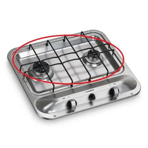 Ultima Occasione GRIGLIA NERA PER PIANO COTTURA DOMETIC HB 2370