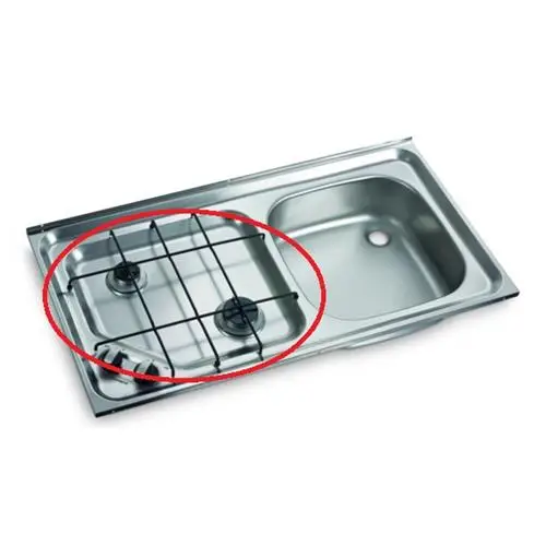 GRIGLIA NERA PER PIANO COTTURA DOMETIC HS 2421R/HS 2421L Must-Have