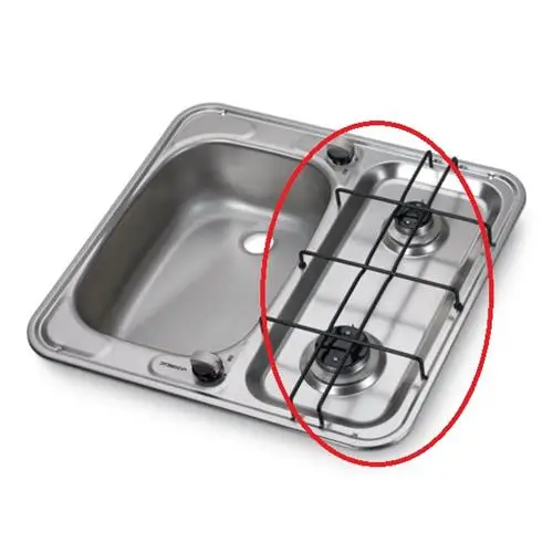GRIGLIA NERA PER PIANO COTTURA DOMETIC HS 2460R/HS 2460L Ordina Subito