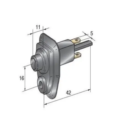 INTERRUTTORE NUOVO TIPO FINE CORSA CHIUSURA GRADINO 10574-10575 -10576-10856 E LETTO BASCULANTE PROJECT 2000 (080 - 10001) Ultime Pezzi