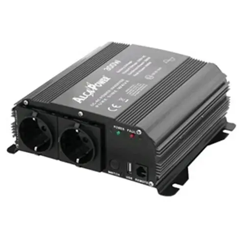 Nuovo Arrivo INVERTER ONDA SINUSOIDALE PURA 12V/230V 300W ALCAPOWER