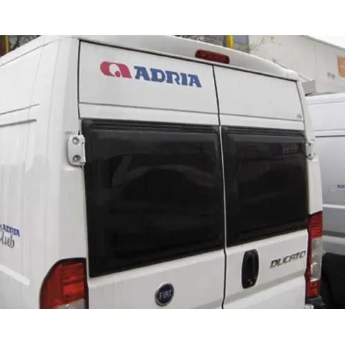 Offerta Del Giorno KIT COMPLETO FINESTRA A COMPASSO F30 SERIGRAFIA NERA PER PORTELLONI DUCATO DAL 2006 F30 540X465N