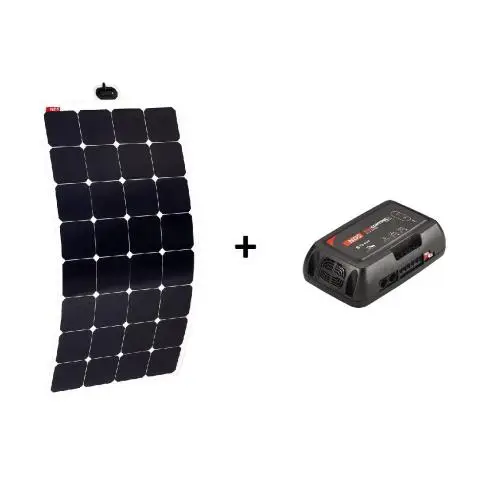Subito Disponibile KIT PANNELLO SOLARE FLESSIBILE MONOCRISTALLINO 155W SOLARFLEX EVO + SCE320 MPPT