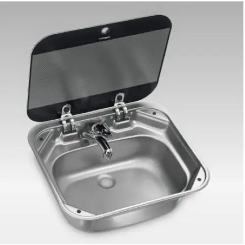 Consegna Rapida LAVELLO INOX RETTANGOLARE 420X370 P146MM SNG 4237