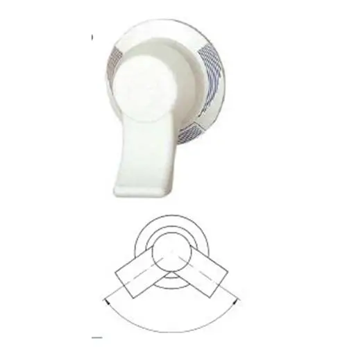 Spedizione Espresso MISCELATORE CARAVAN SOTTOPIANO IN ABS CROMO CON INTERRUTTORE