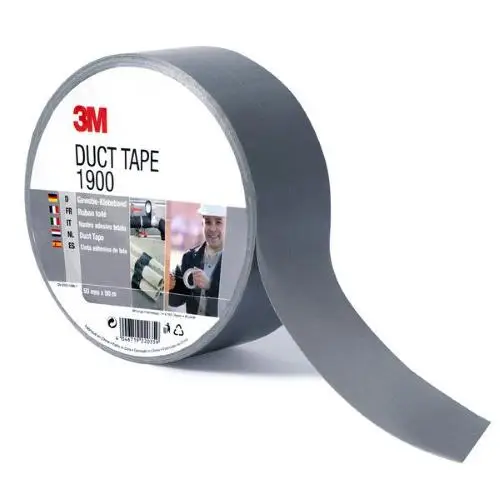 Reso Gratuito NASTRO AMERICANO TELATO 50MMX50MT ARGENTO DUCT TAPE 1900
