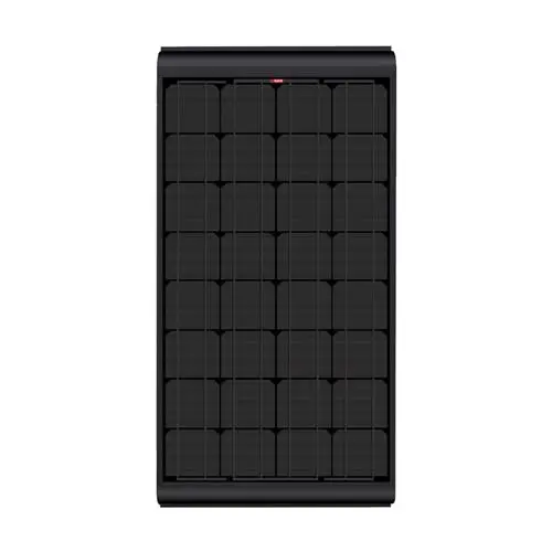Occasione PANNELLO SOLARE MONOCRISTALLINO 115W BLACK SOLAR SUPPORTI INTEGRATI
