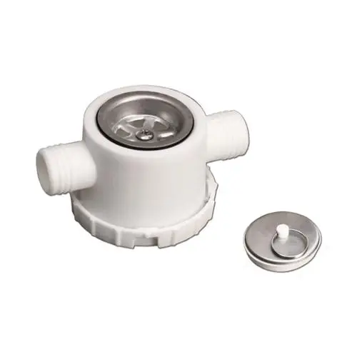 Offerta Speciale PILETTA CURVA 1.8" DOPPIO SCARICO DIAM 25MM