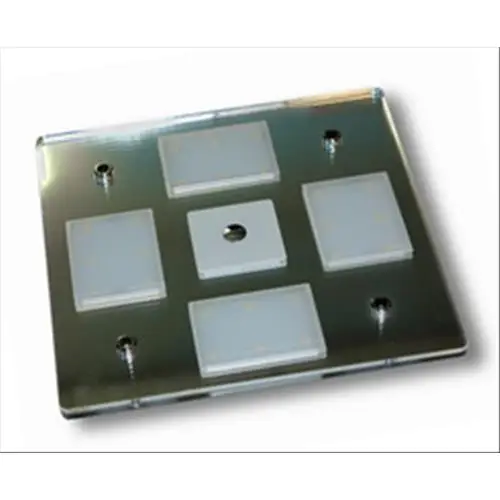 Prezzo Conveniente PLAFONIERA A LED QUADRUPLA TOUCH 4000K CON LUCE NOTTURNA