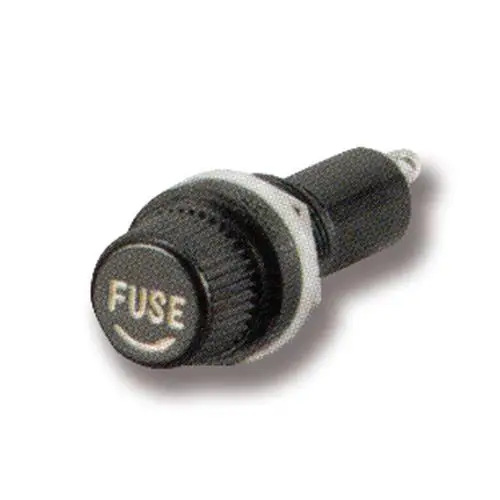 PORTAFUSIBILE VETRO 5X20MM INCASSO 15MM Nuova Collezione