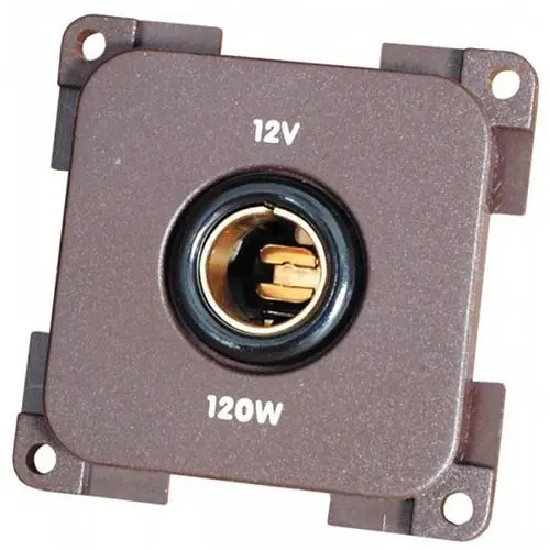 Esclusivo PRESA 12V STANDARD MARRONE MP12A/M