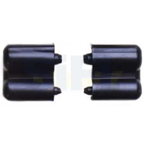 Bestseller PROFILO IN ALLUMINIO CERNIERA PORTA VERANDA SOLO TERMINALE PLASTICO 5+5PZ