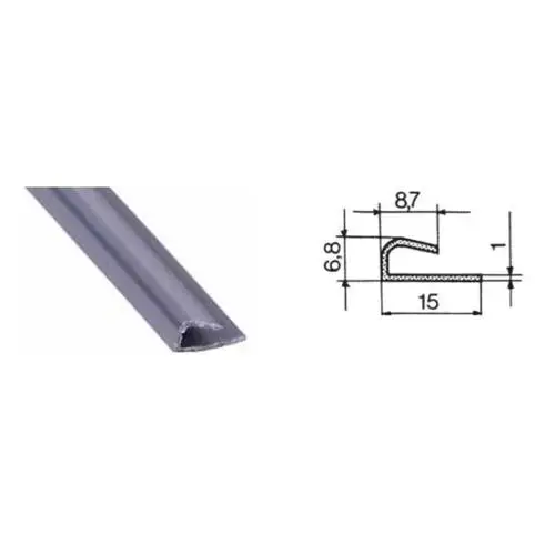 PROFILO IN PVC A C MARRONE 15X6,8X2600MM Compra Adesso