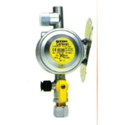 Miglior Prezzo REGOLATORE GAS 30MB 1.5KG/H FISS. A PARETE ING.10MM CON VALVOLA E INGRESSO LATERALE