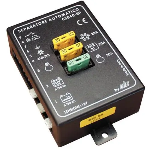SEPARATORE AUTOMATICO DI BATTERIA CSB40/SP Consegna Rapida