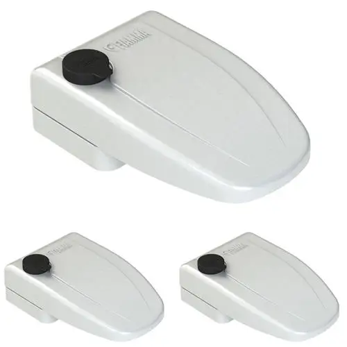 Miglior Prezzo SERRATURA AGGIUNTIVA SAFE DOOR 3 WHITE SET 3 PZ 08021-02-