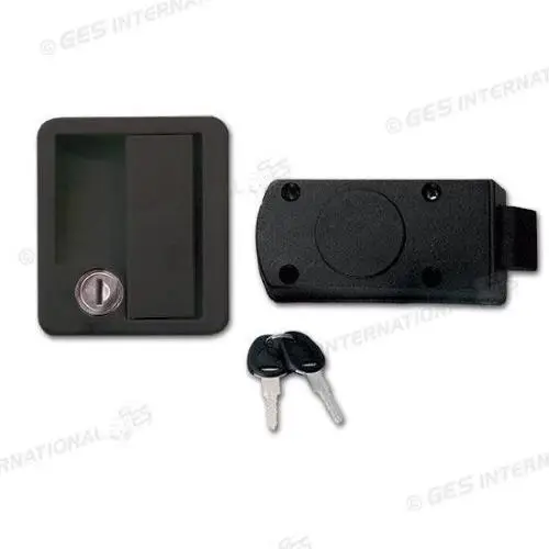 Ultima Occasione SERRATURA COMPLETA PER PORTELLONE NERA 96X85