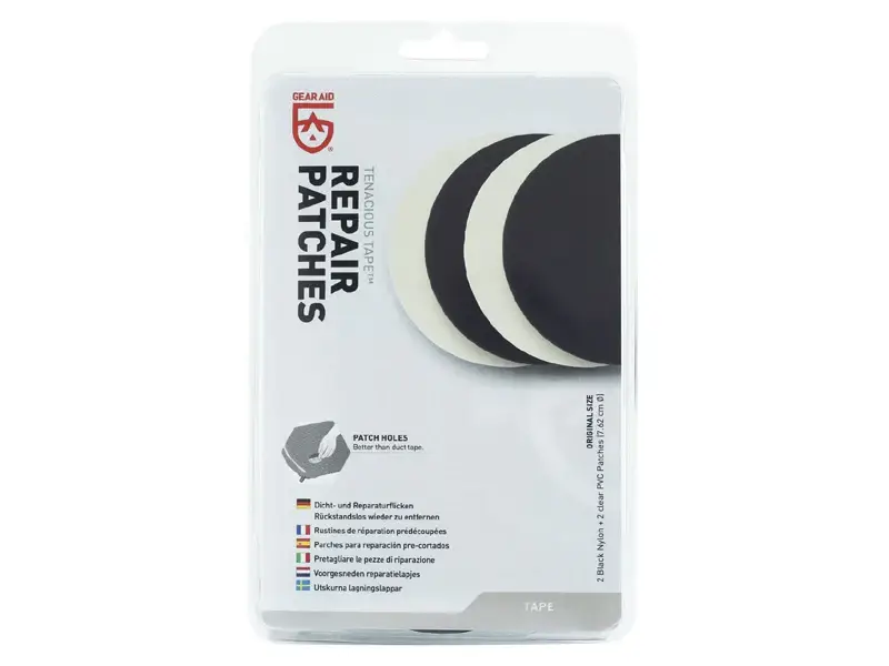 Tenacious Tape Repair 2 Clear + 2 Black Reso Gratuito