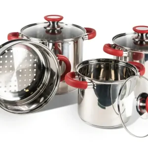 Space Saver Deluxe Cook Set Stainless Prezzo Scontato