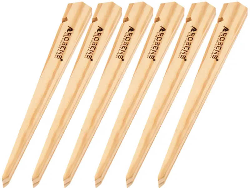 Wood Stake - 6 Pezzi Prezzo Di Fabbrica