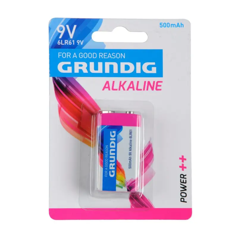 Compra Oggi Stesso Batteria alcalina E-Block 9 V / 500 mAh Grundig