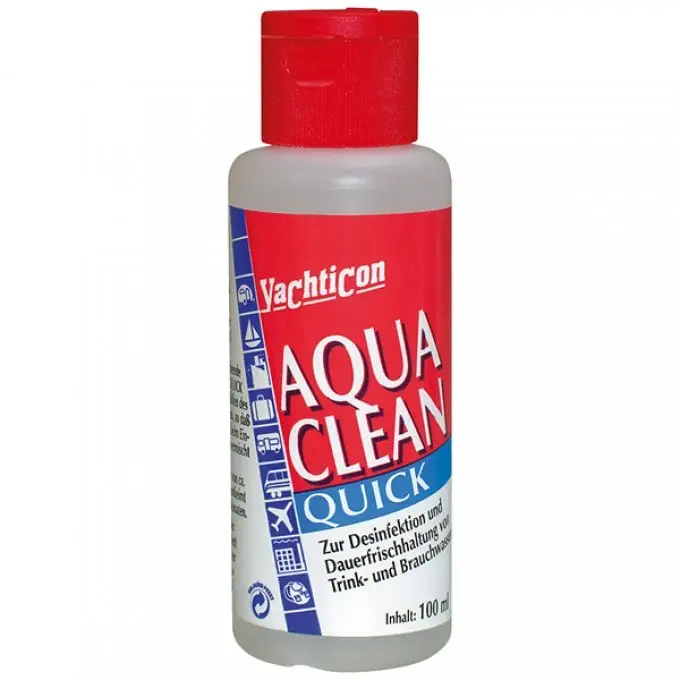Subito Disponibile Trattamento per acqua potabile Yachticon Aqua Clean Quick in flacone da 100 ml