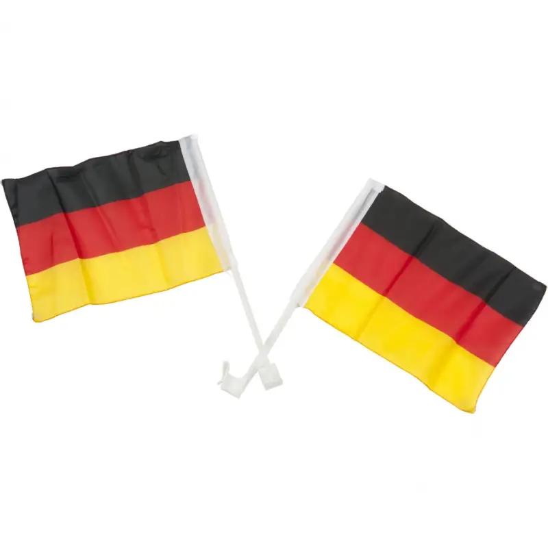 Bandiere auto Germania Set di 2 Consegna Rapida