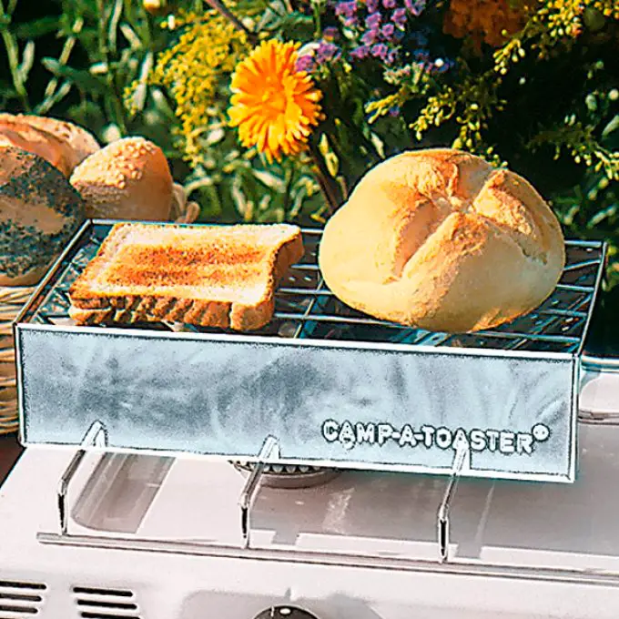 Compra Online Tostapane in acciaio inox Camp-A-Toaster per fornello a gas