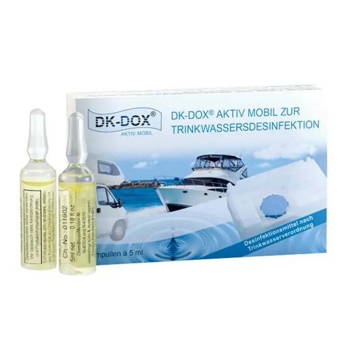 Additivo disinfettante DK-Dox Aktiv Mobil per acqua potabile Bestseller