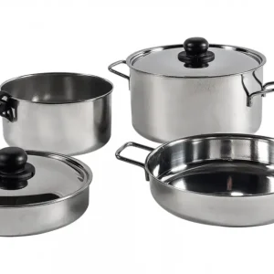 Direttamente Dal Produttore Set di stoviglie Berger in acciaio inox 7 pezzi