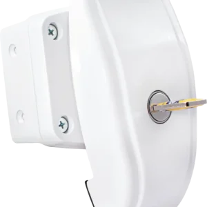 Prezzo Di Fabbrica Serratura aggiuntiva HEOSafe Door Frame Lock con piastra di fissaggio per montaggio su telaio porta, sportello di servizio e gavone
