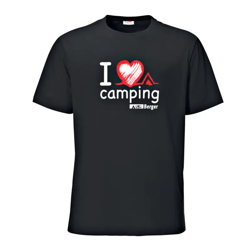 Vendita Finale Maglietta Berger Donna / Uomo I love Camping
