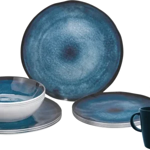 Set di stoviglie in melamina Brunner Serenade 12 pezzi Subito Disponibile