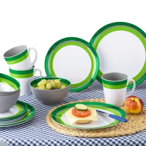 Non Perdere Set di stoviglie Berger Greenline in melamina 16 pezzi