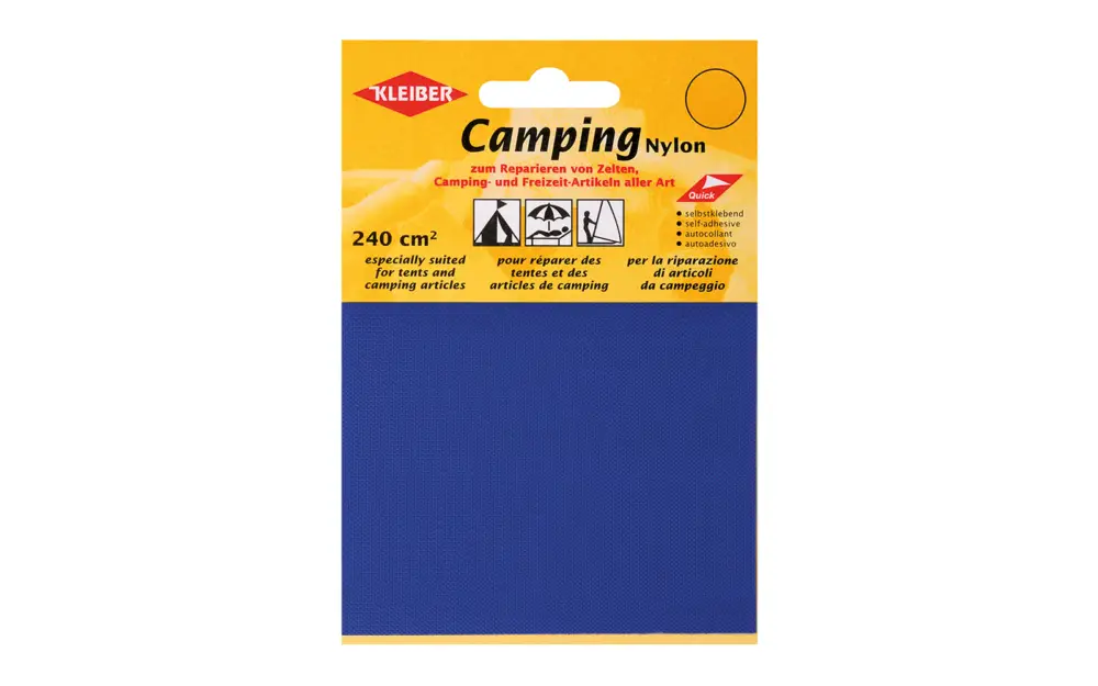 Professionale Toppe di riparazione Kleiber in nylon per il campeggio 2 pezzi