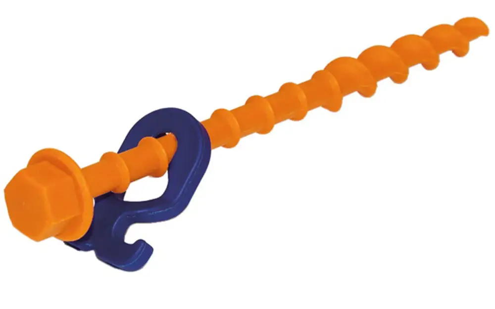 Bestseller Picchetti a vite Peggy Peg Normal (N) 20 cm 12 pezzi (PP02)