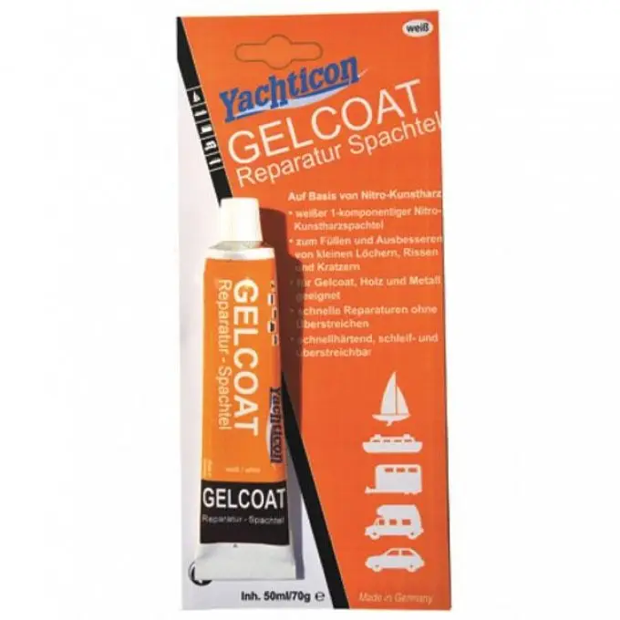Stucco per riparazioni Yachticon Gelcoat Repair Filler bianco 70 g Offerta Speciale