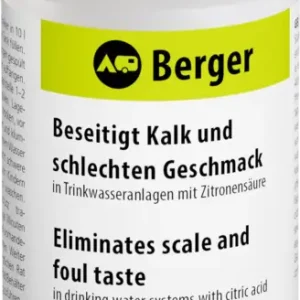 Sconto Additivo + anticalcare Berger per serbatoi d'acqua
