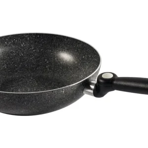 Compra Online Padella wok Beaver Brand Wok Stone Rock in alluminio 24 cm / 28 cm