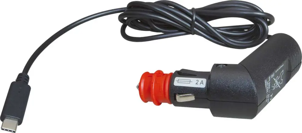 Cavo di ricarica USB-C per auto ProCar con presa accendisigari Non Perdere