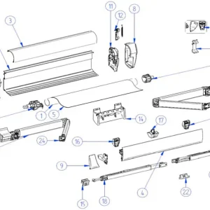 Ultima Occasione Set di fissaggio Thule adatto a Thule Omnistor 5003